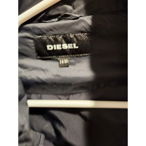Youth Diesel‎ Puff Jacket 14/16 or women XS - Picture 4 of 9
